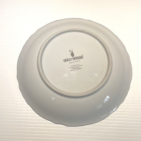 Vintage 1976 Holly Hobbie Porcelain Decor Plate - Picture 5 of 5